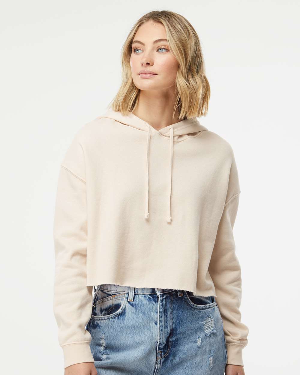 Female Hoodies 80/20 Cotton-Polyester 10.8 oz | Independent Trading Co. AFX64CRP - Image 4