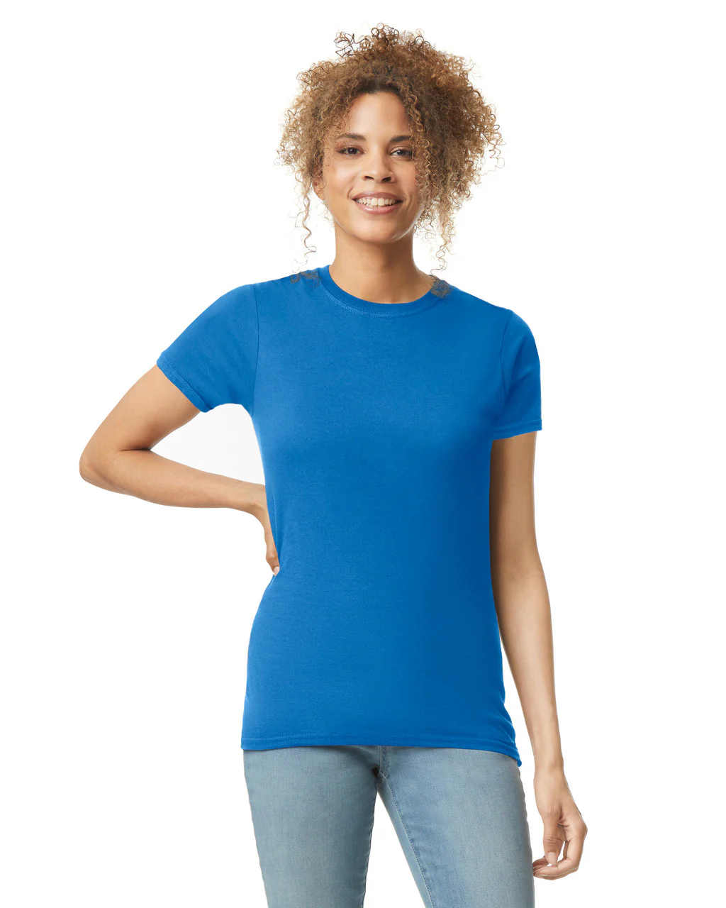 Female T-shirt Softstyle Cotton 7.5 oz | Gildan 64000L - Image 7