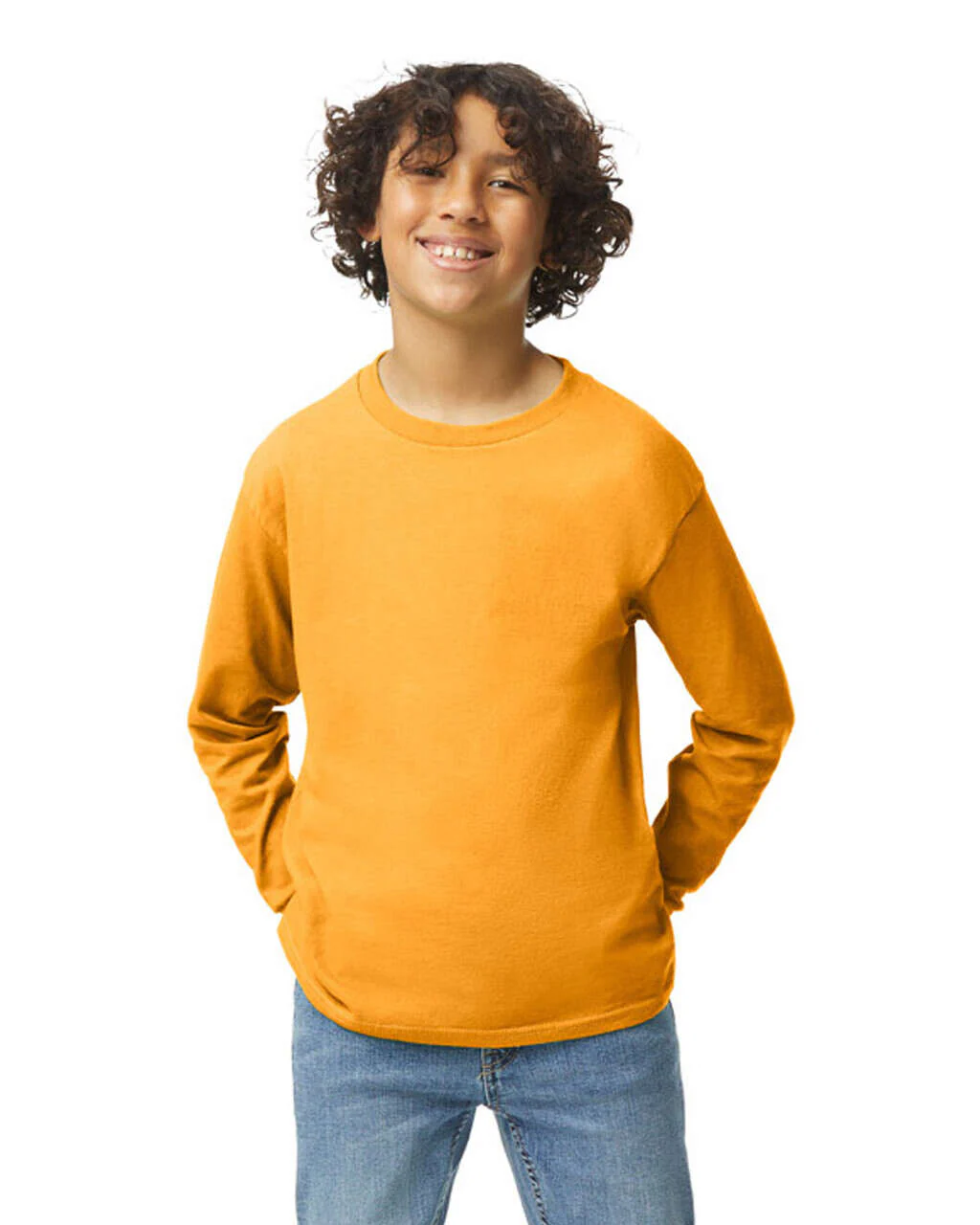 Kids Long Sleeve T-Shirt Midweight Cotton 8.8 oz | Gildan 5400B - Image 13