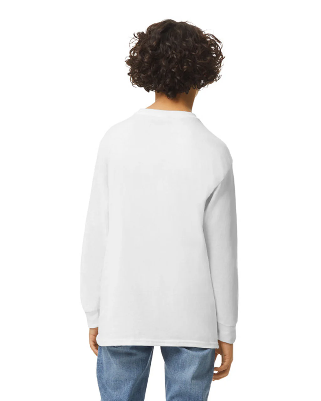 Kids Long Sleeve T-Shirt Midweight Cotton 8.8 oz | Gildan 5400B - Image 4