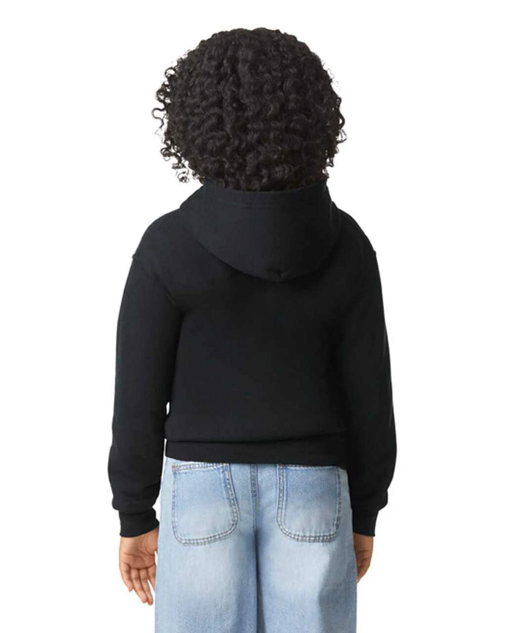 Kids Zip-Up Hoodies 50/50 Cotton-Polyester 13.3 oz | Gildan 18600B - Image 4