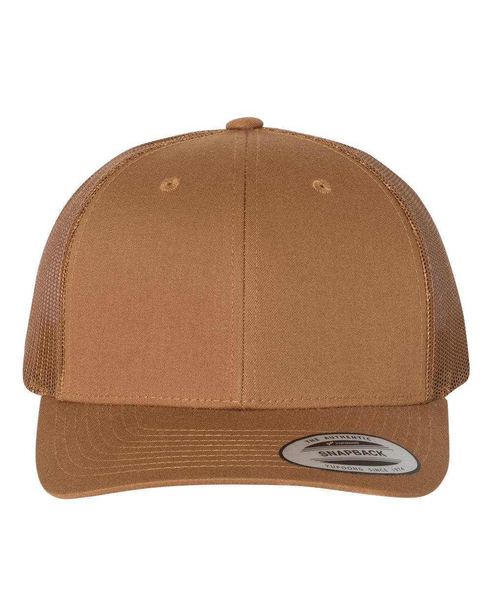 Blank Snapback Trucker Hats (6-panels) | YP Classics 6606 - Image 13