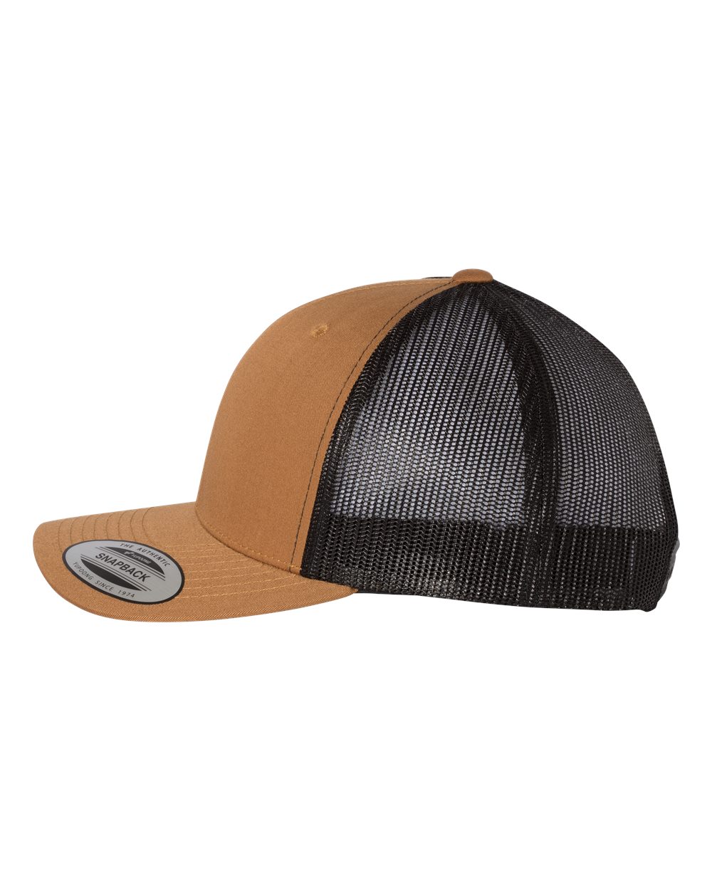 Blank Snapback Trucker Hats (6-panels) | YP Classics 6606 - Image 17