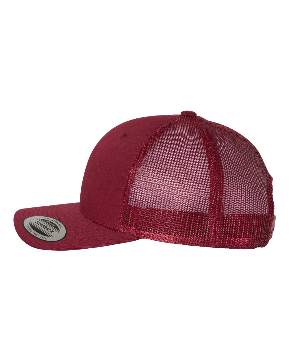 Blank Snapback Trucker Hats (6-panels) | YP Classics 6606 - Image 29