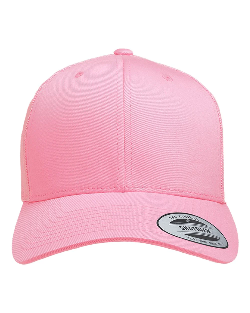 Blank Snapback Trucker Hats (6-panels) | YP Classics 6606 - Image 52