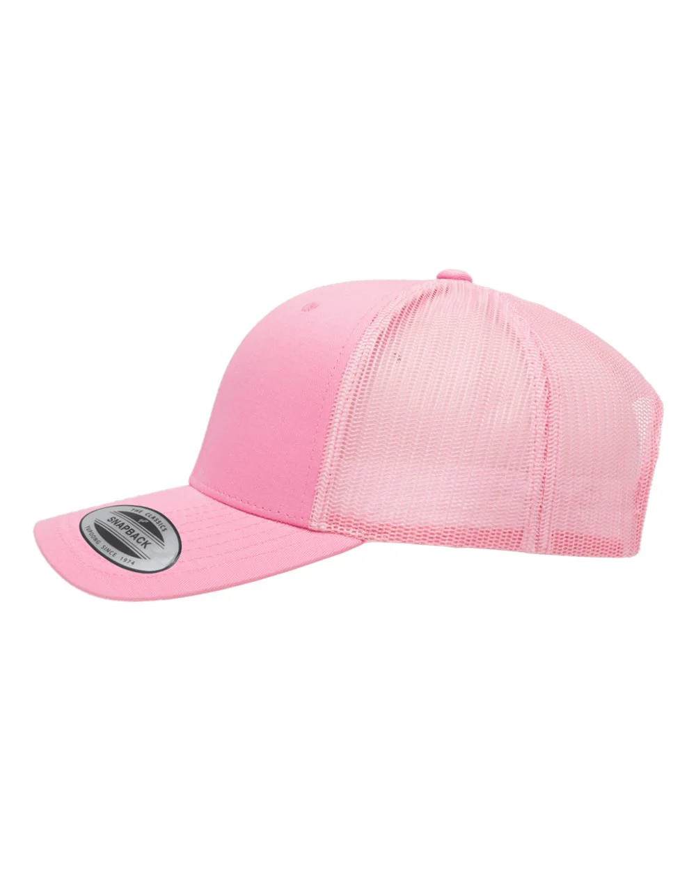 Blank Snapback Trucker Hats (6-panels) | YP Classics 6606 - Image 53