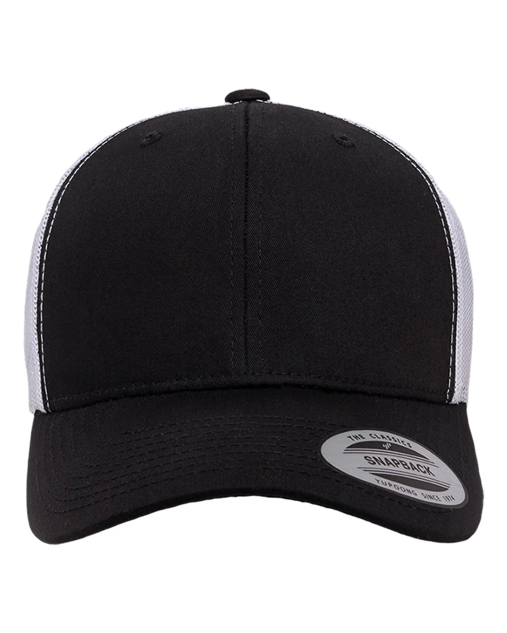 Blank Snapback Trucker Hats (6-panels) | YP Classics 6606 - Image 7