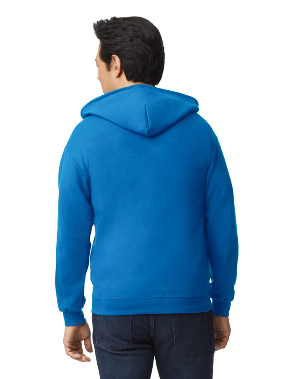 Zip-Up Hoodies 50/50 Cotton-Polyester 13.3 oz | Gildan 18600 - Image 4
