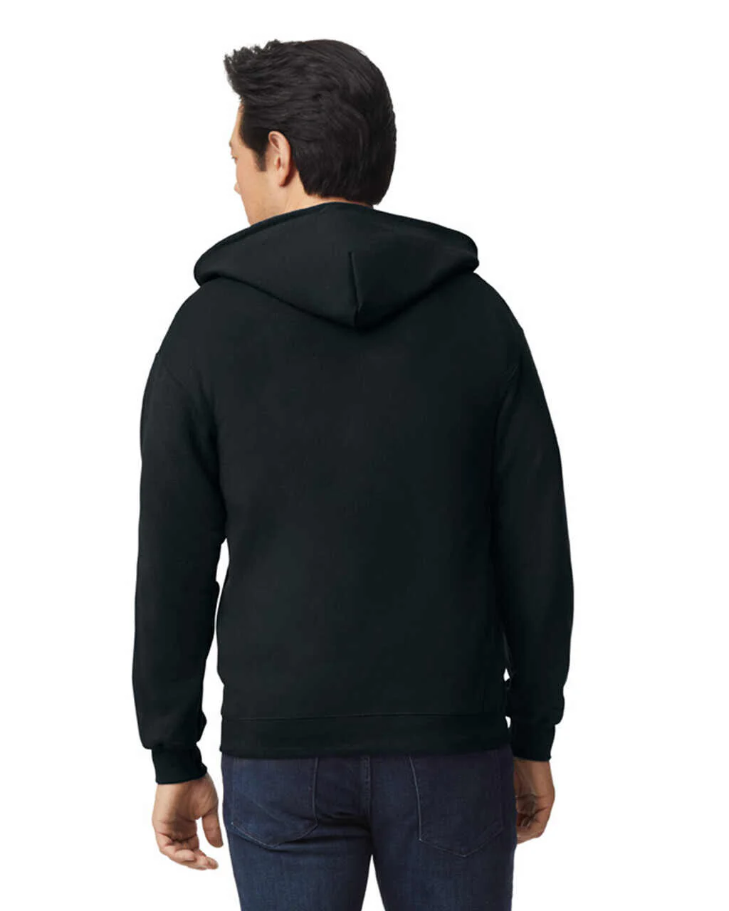 Zip-Up Hoodies 50/50 Cotton-Polyester 13.3 oz | Gildan 18600 - Image 6