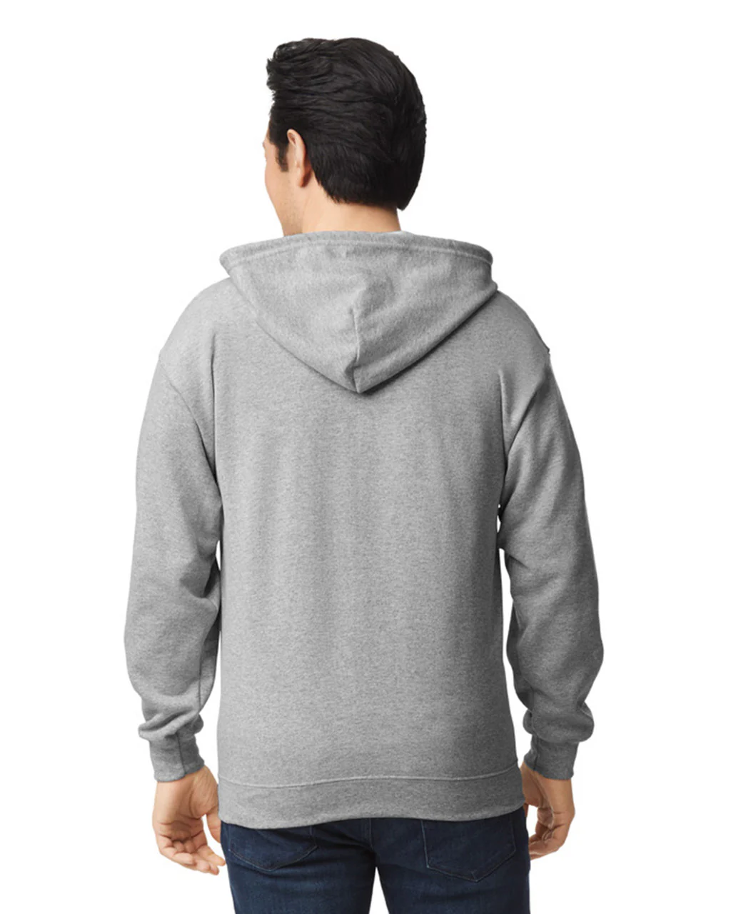 Zip-Up Hoodies 50/50 Cotton-Polyester 13.3 oz | Gildan 18600 - Image 10