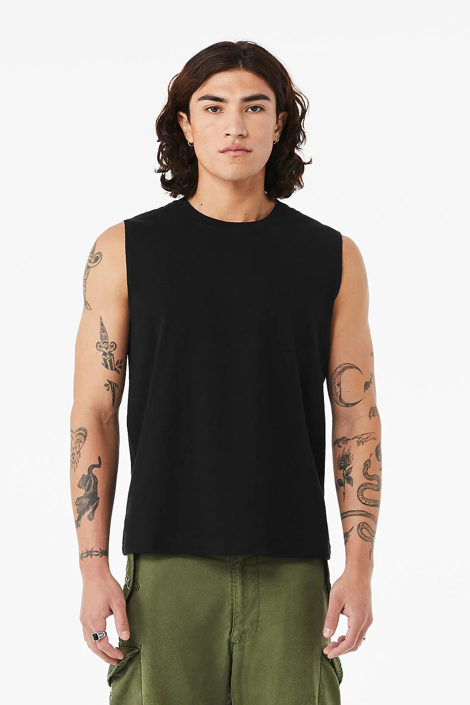 Blank Muscle Tank Tops Lightweight Cotton 7 oz | BELLA + CANVAS 3483 - Image 3